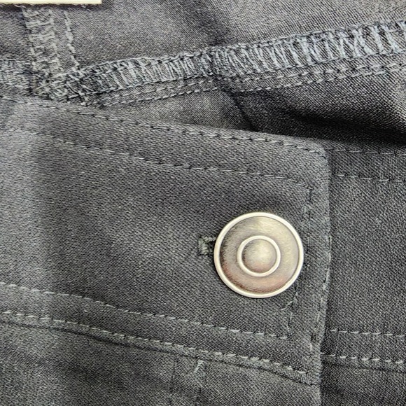 89th + Madison Pants Womens 10 Black Skinny Pull On Stretch Jegging Casual Work - Picture 2 of 11